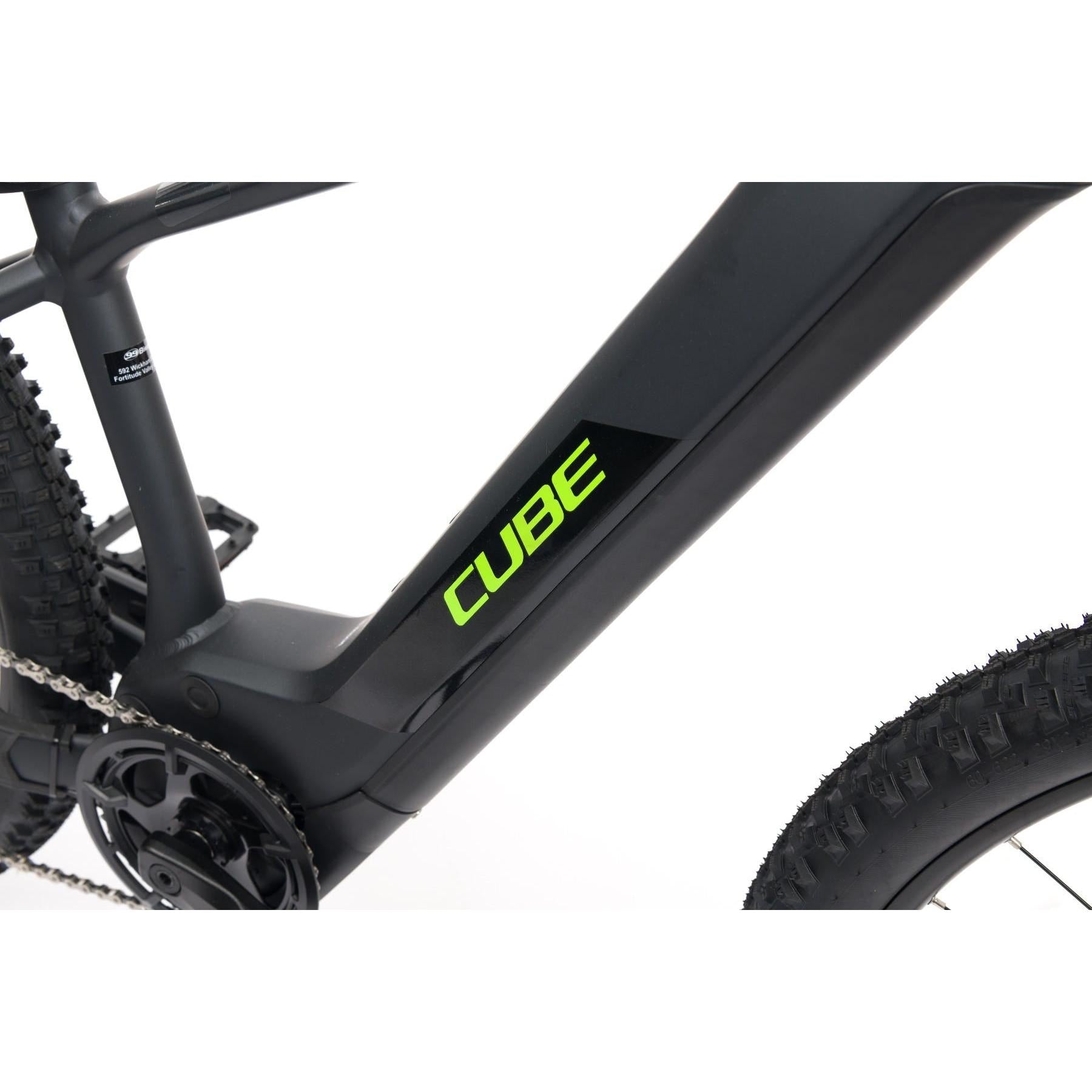 Cube Reaction Hybrid Performance 400 Electric Mountain Bike Iridium/Green (2021)