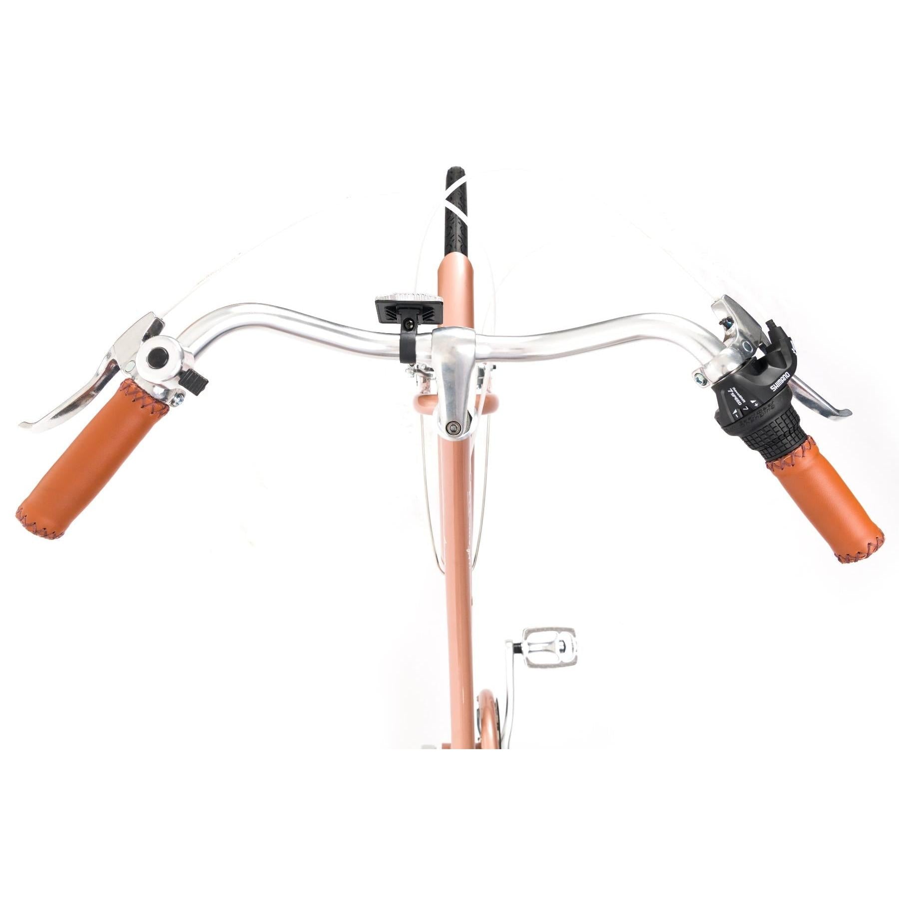 Pedal Uptown DLX Vintage Cruiser Bike Rose Gold