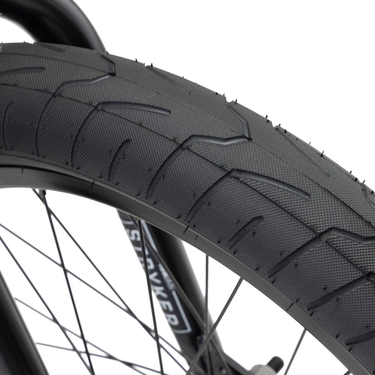 Kink Whip BMX Matte Translucent Black