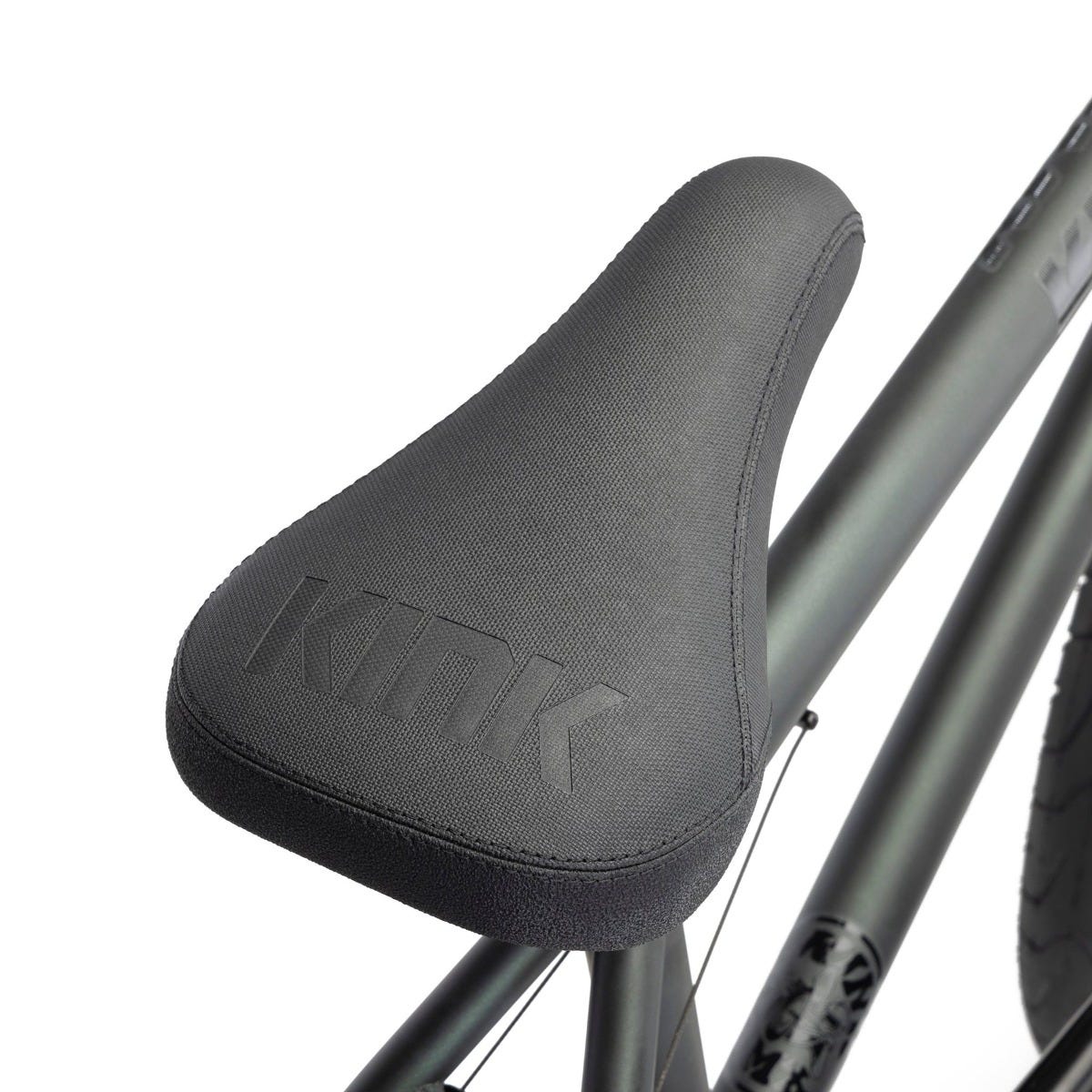 Kink Whip BMX Matte Translucent Black
