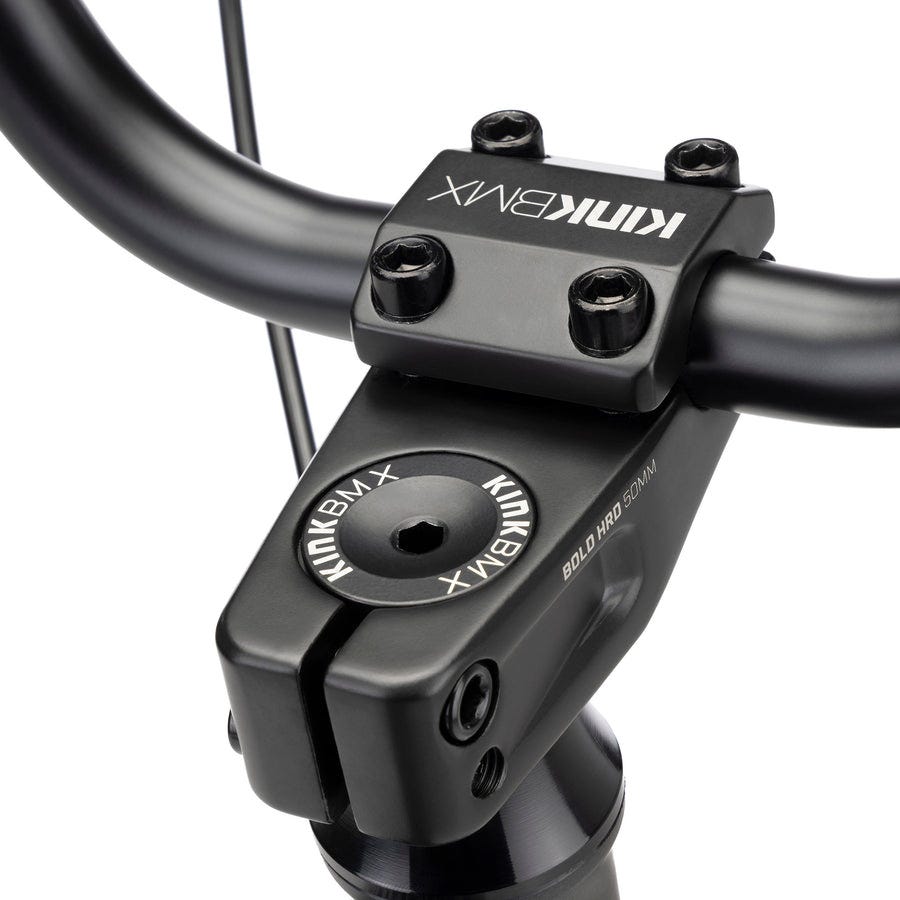 Kink Whip BMX Matte Translucent Black