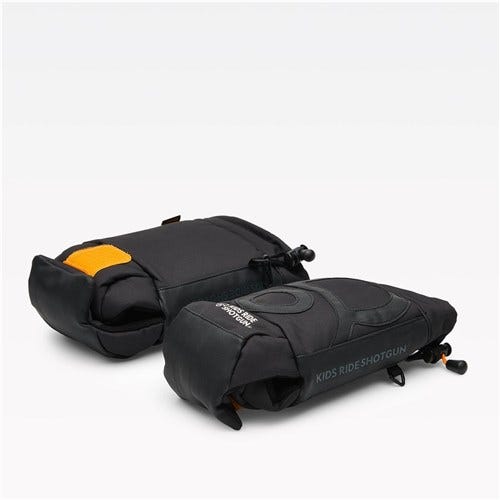 Kids Ride Shotgun Pogies Hand Warmers Black