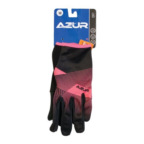 Azur L60 Full Finger Gloves Peach