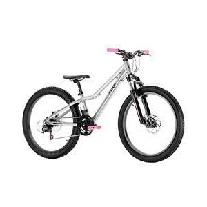 Vuly Classic Kids 24'' Mountain Bike Silver/Pink