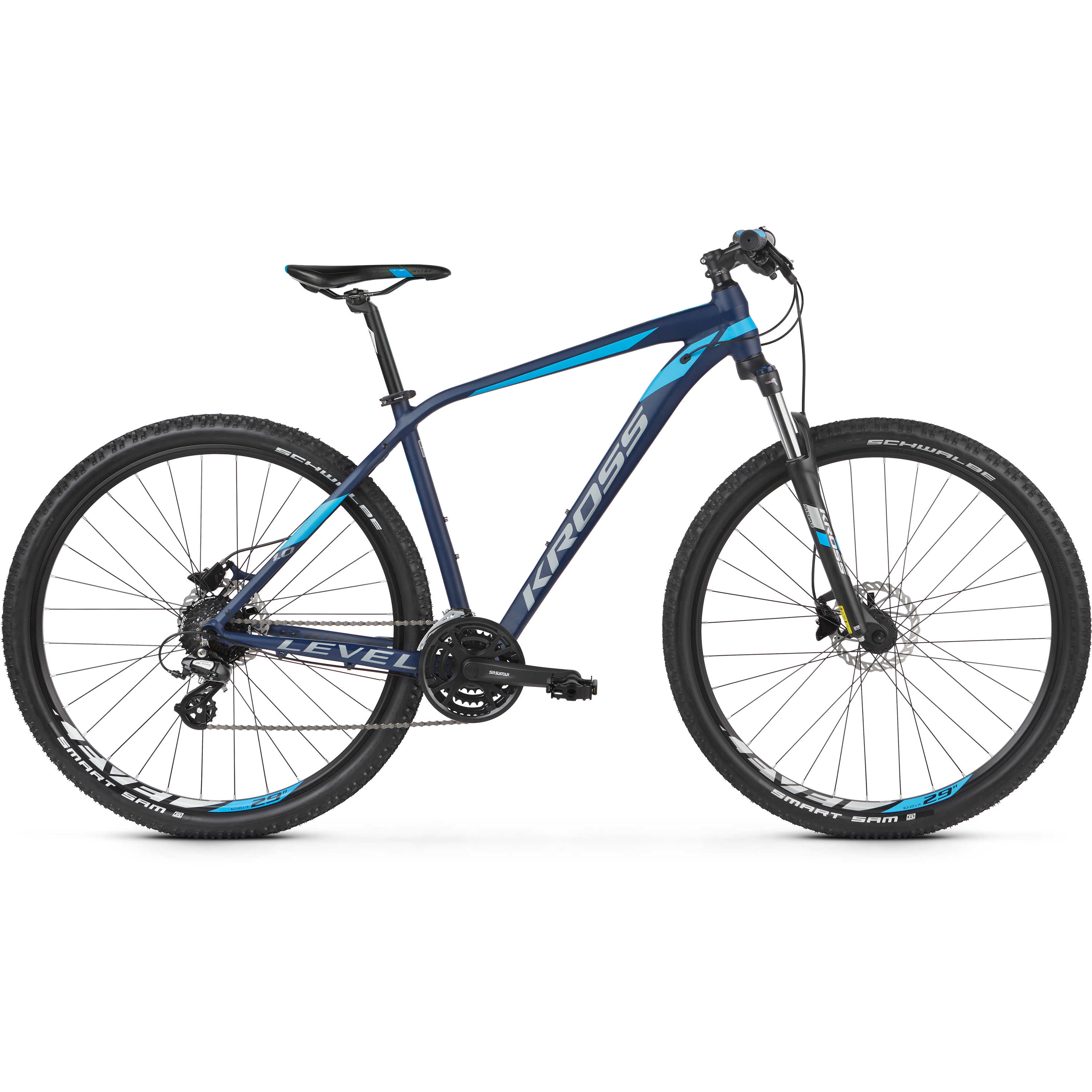 Kross Level 1.0 29 Mountain Bike Blue/Blue Silver