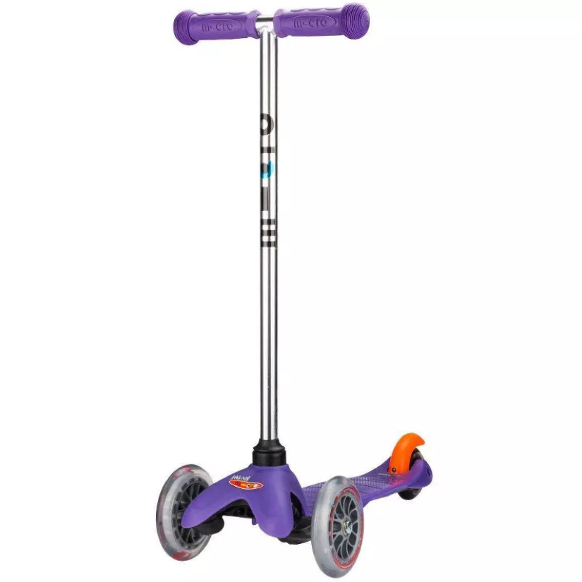 Micro Mini 3 Wheel Kids Scooter Purple