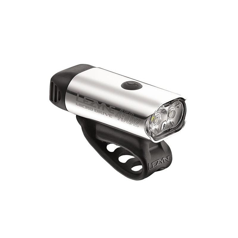 Lezyne Micro Drive 450XL Front Light (Silver) 2V304