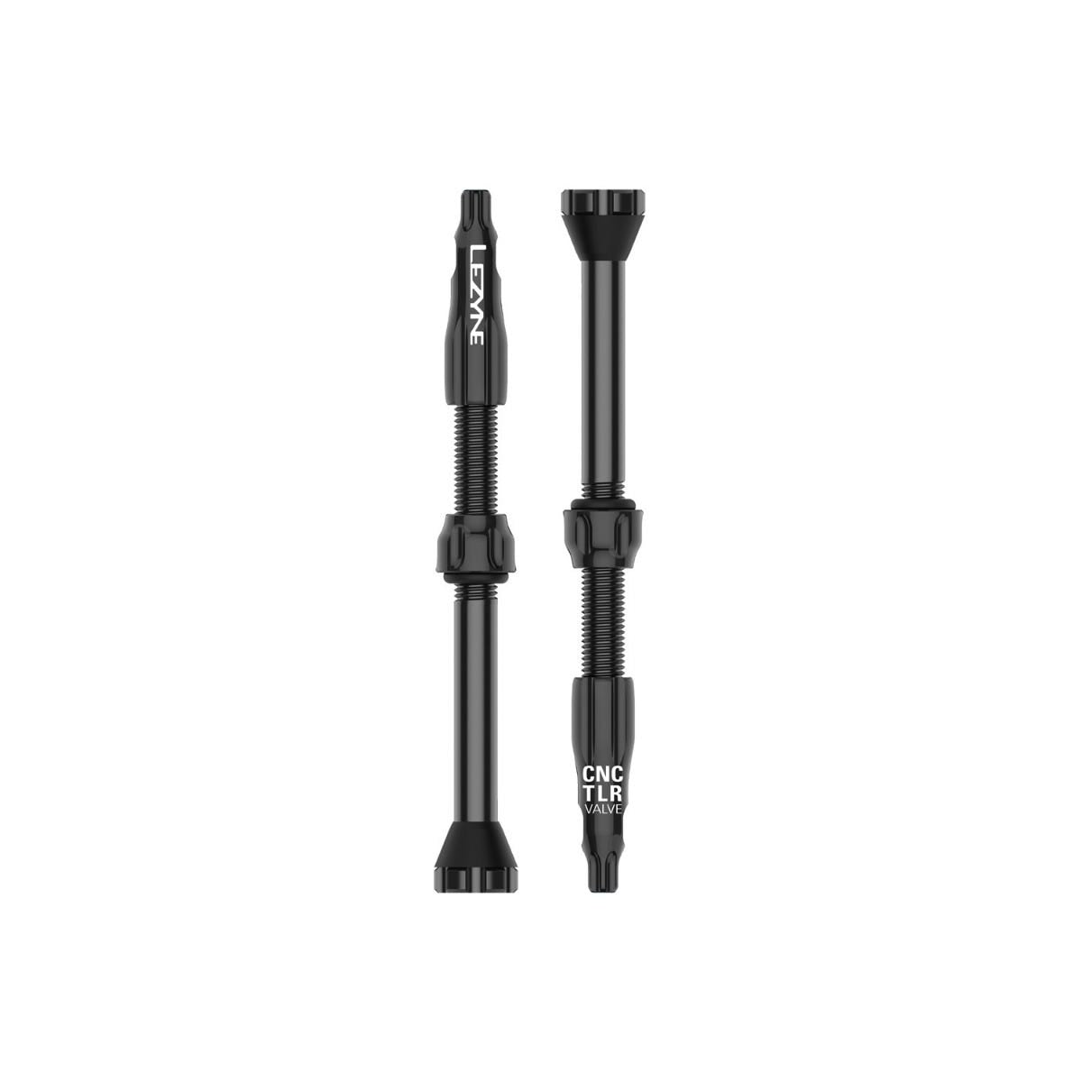 Lezyne CNC TLR Valves Black 60mm
