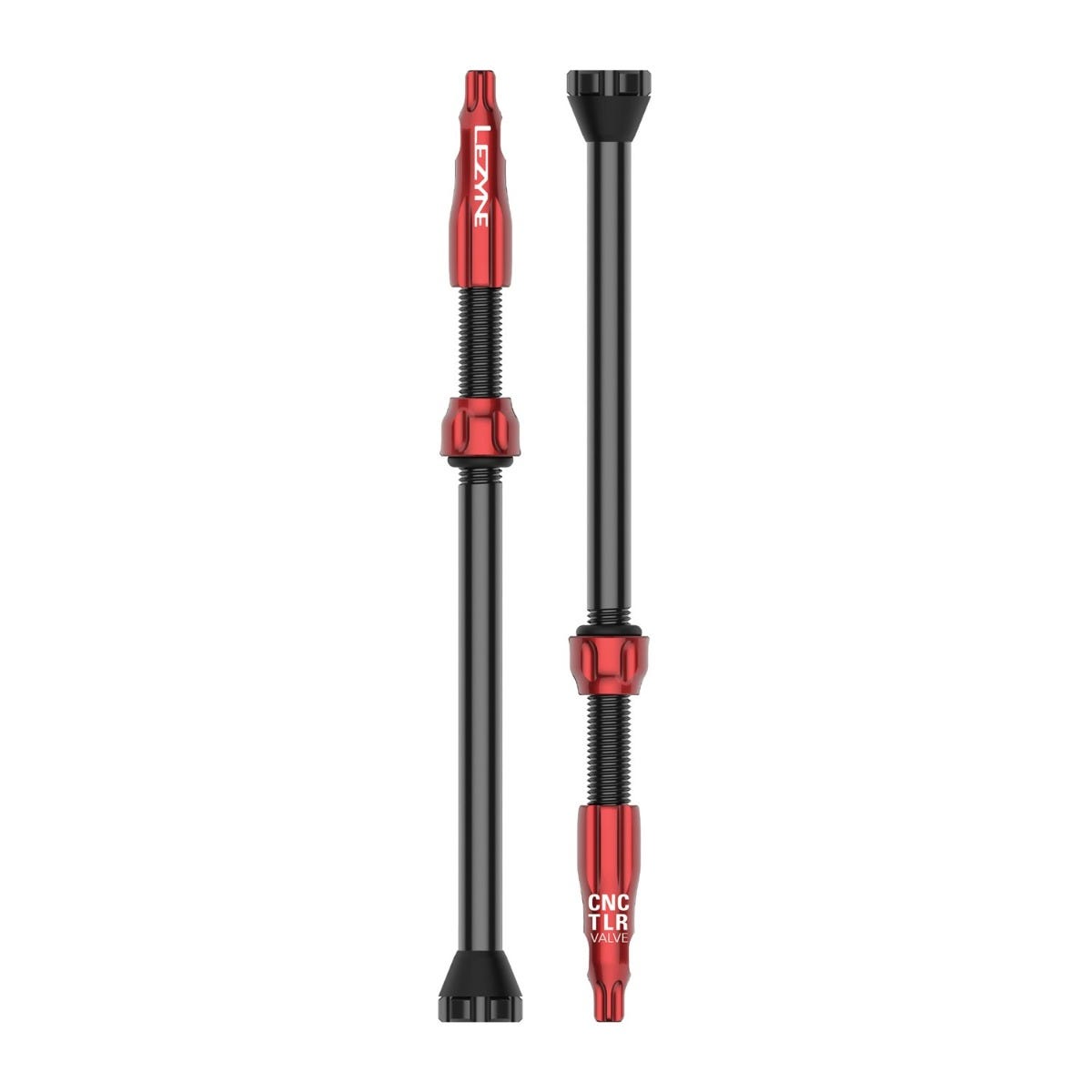 Lezyne CNC TLR Valves Red 80mm