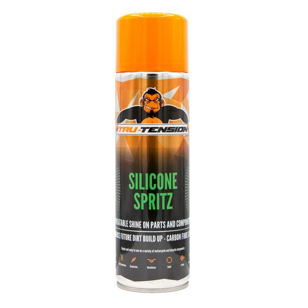 Tru-Tension Silicone Spritz Aerosol Cleaner 500ml