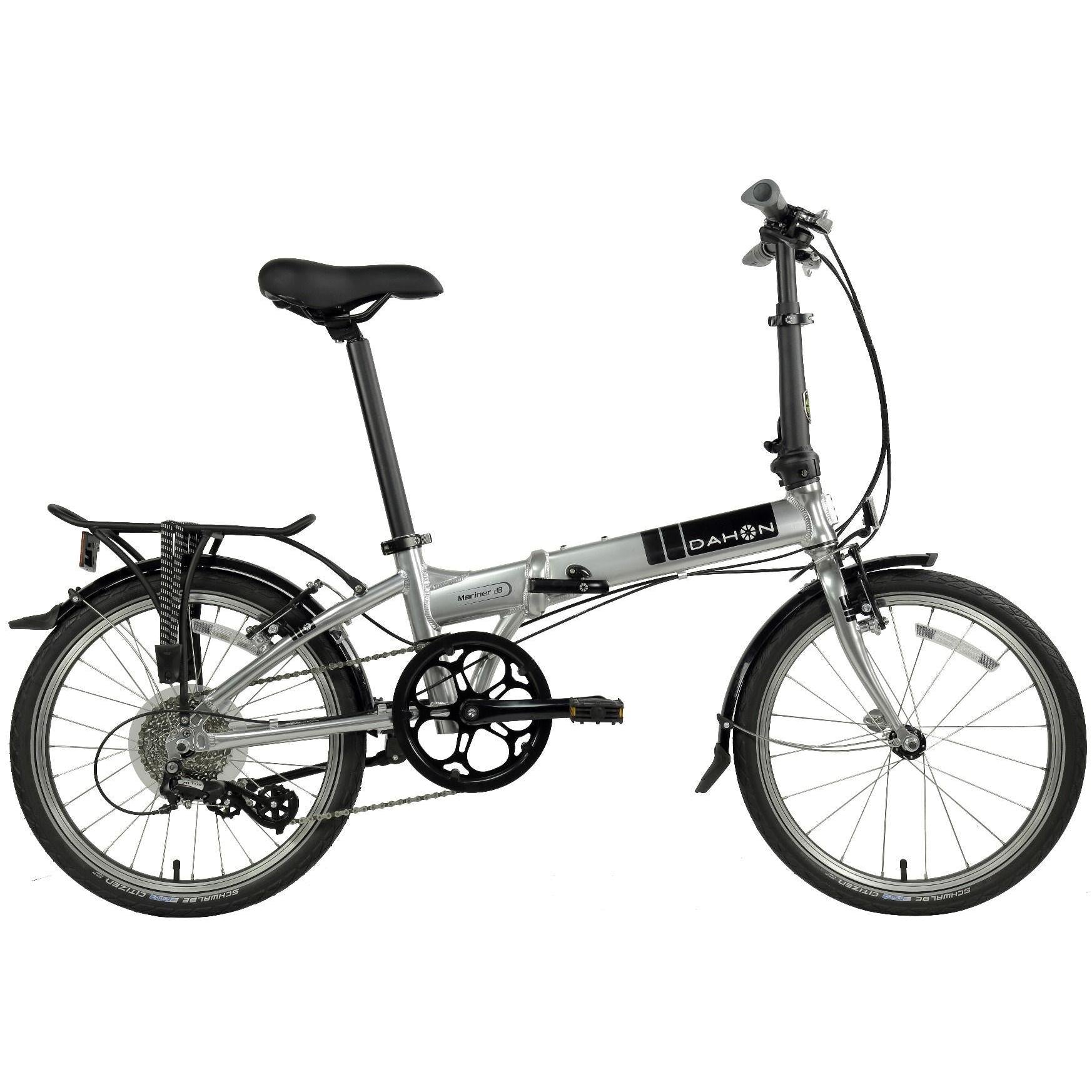 Dahon Mariner D8 Folding Bike Brushed Silver (2020)