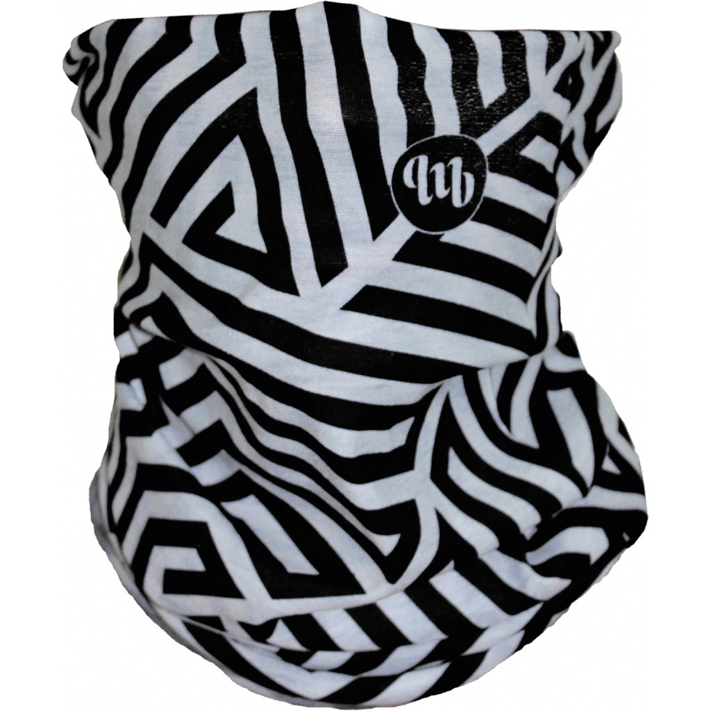 MB Wear Neck Warmer Black Labyrinth