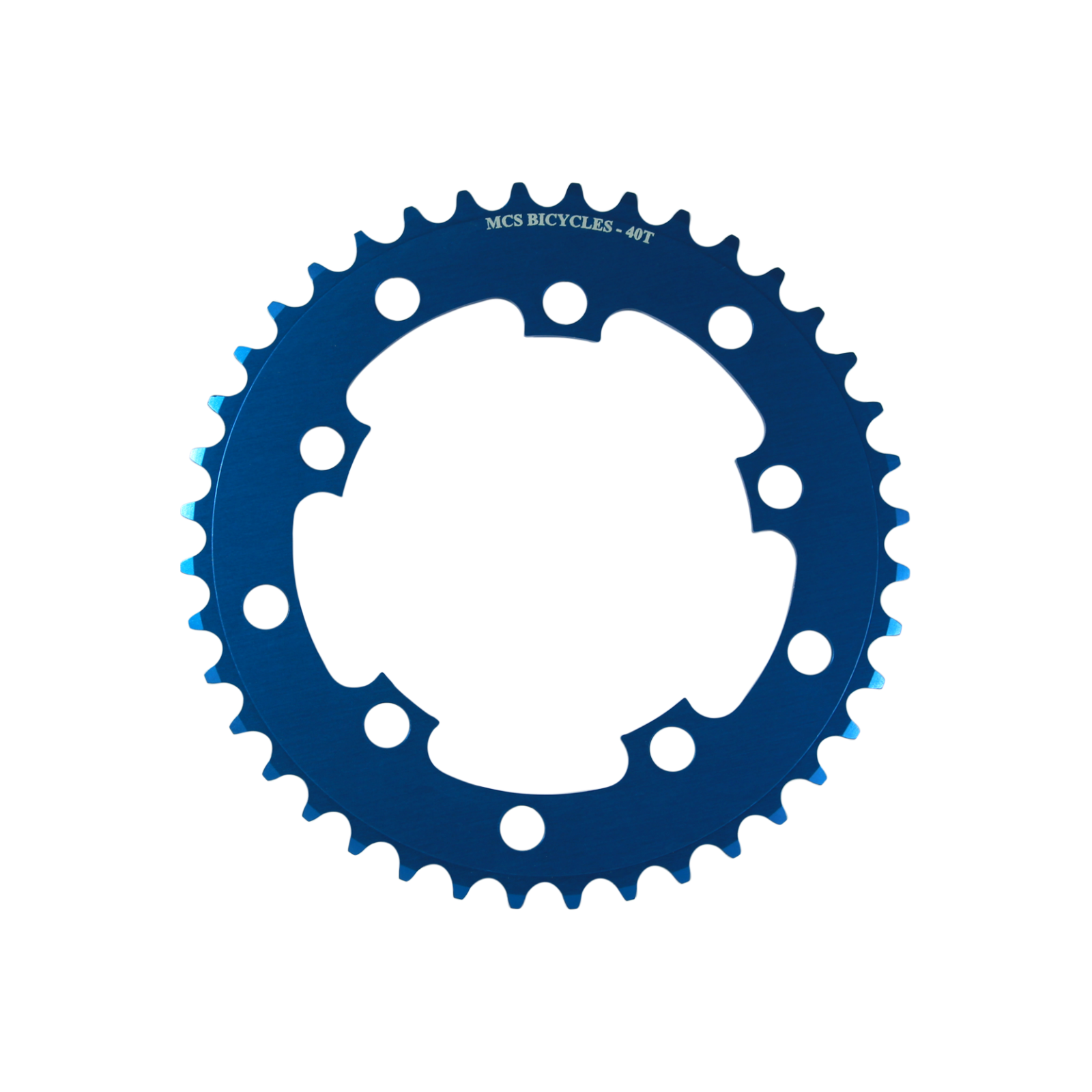 MCS 5-Hole BMX Chainring 38T Blue
