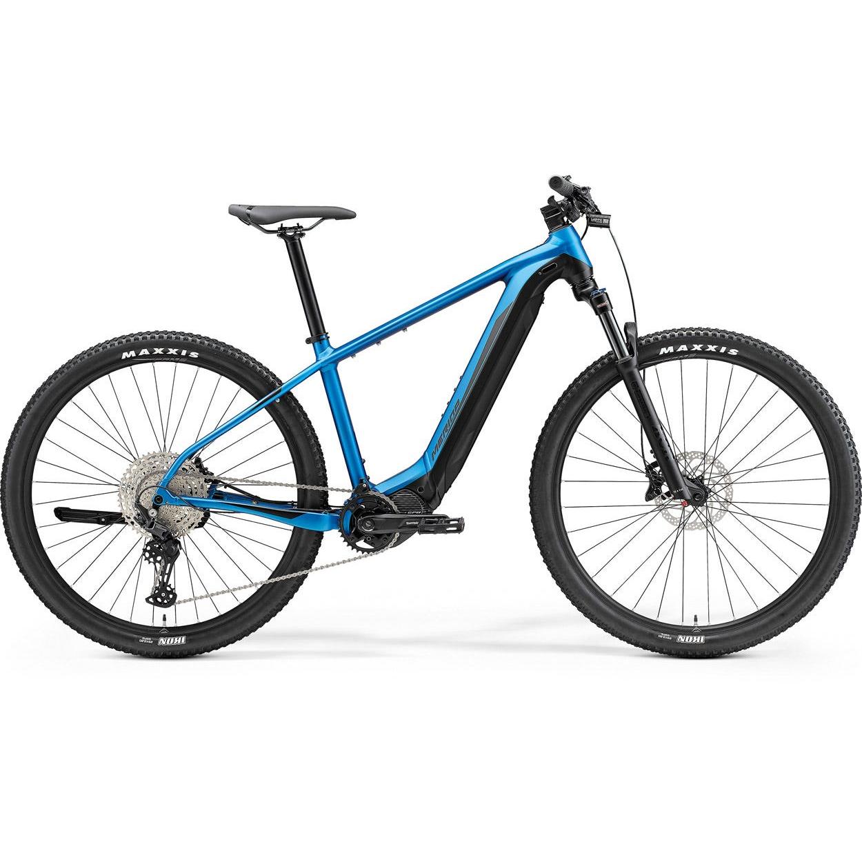 Merida eBig Nine 600 Electric Mountain Bike Silk Blue/Black