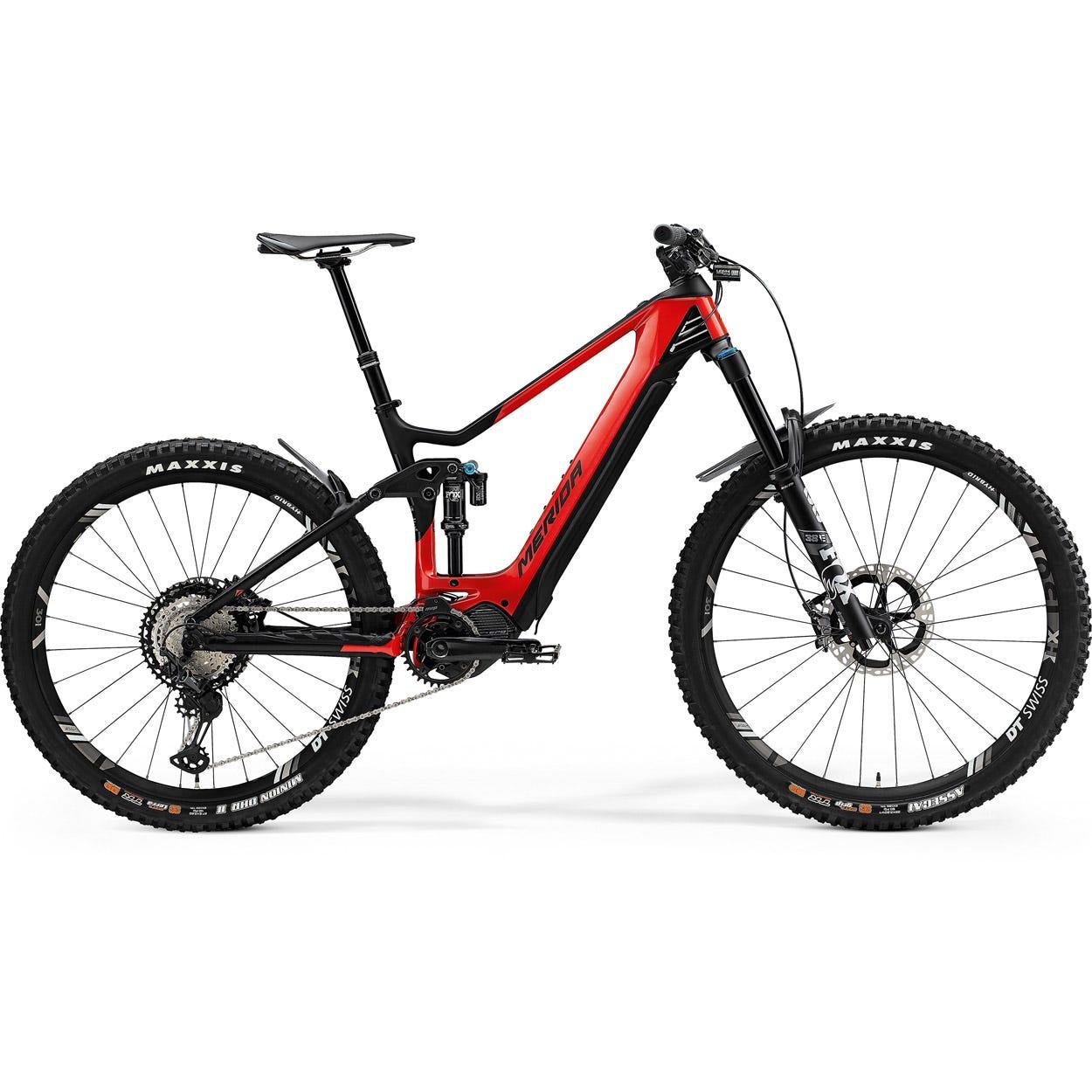 Merida eOne Sixty 9000 Electric Mountain Bike Glossy Red/Matt Black