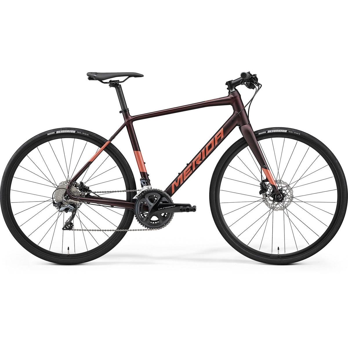 Merida Speeder 900 Flat Bar Road Bike Matt Burgundy Red/Silver
