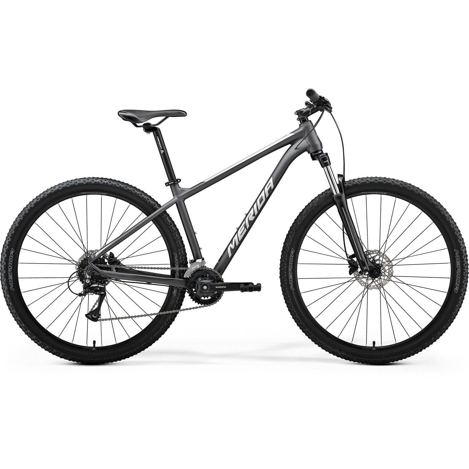 Merida Big.Nine 20 29'' Hardtail Mountain Bike Matt Dark Silver/Silver