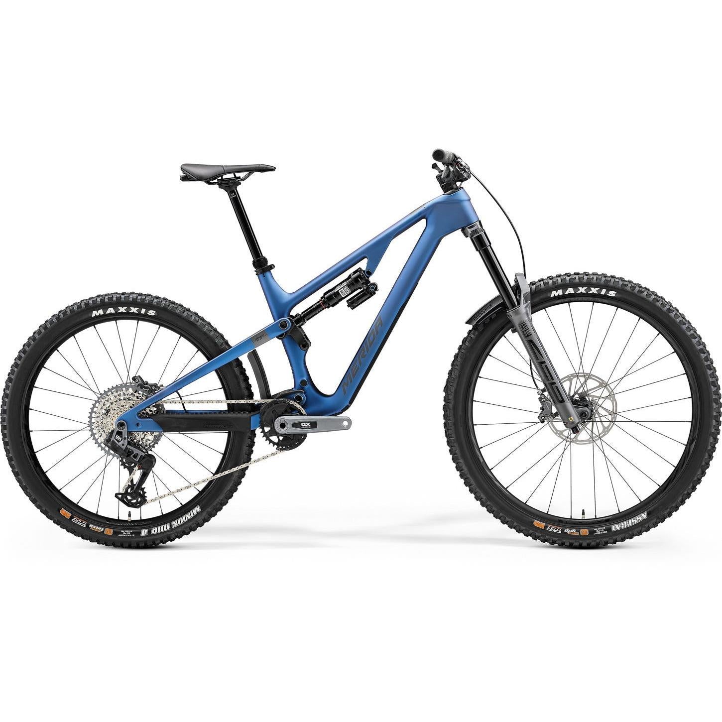 Merida One-Sixty 8000 Dual Suspension Mountain Bike Silk Blue Grey/Black