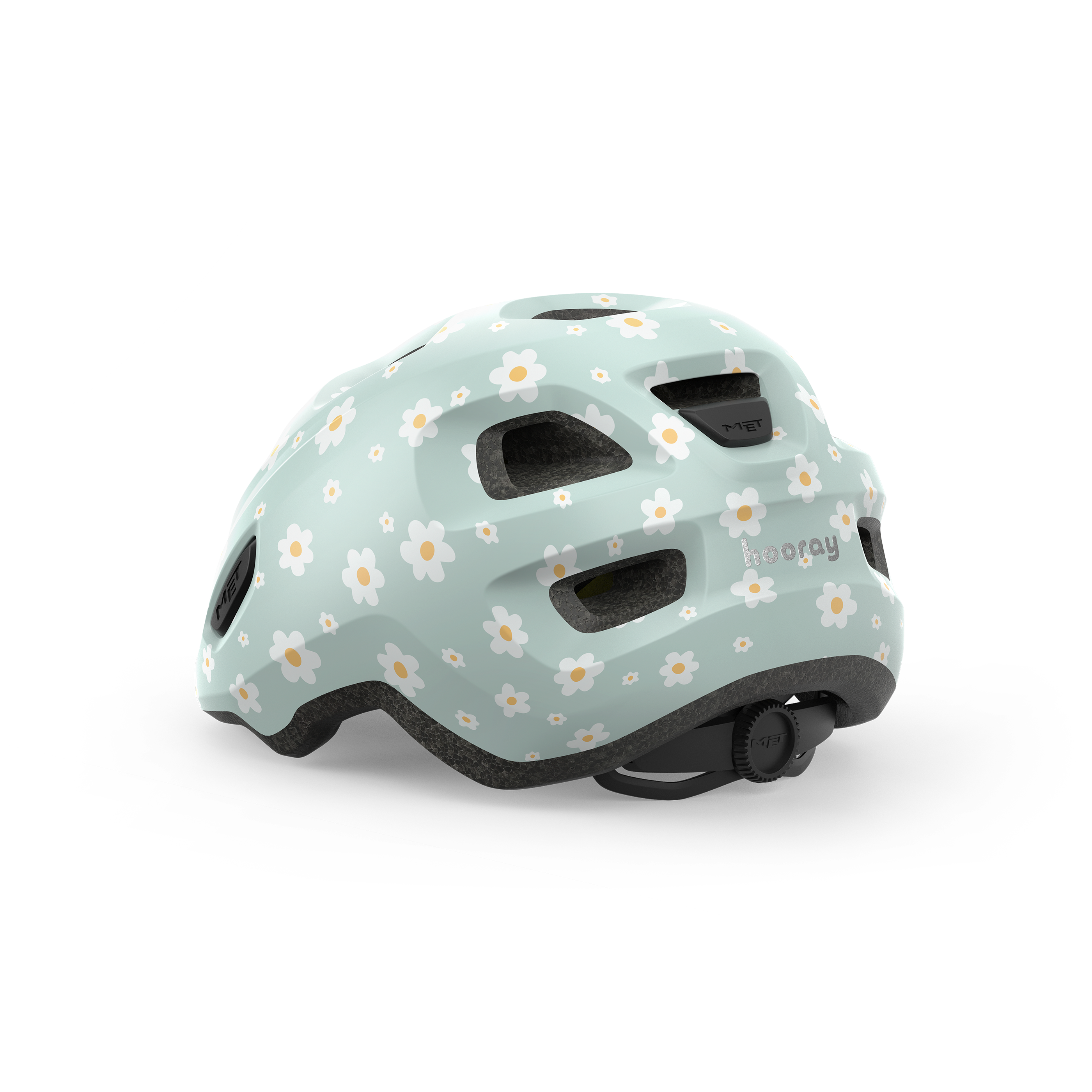 Met Hooray Kids Helmet Flowers