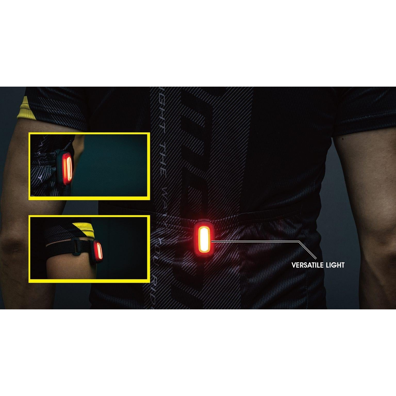 Moon Zircon Rear Light 90 Lumens Black