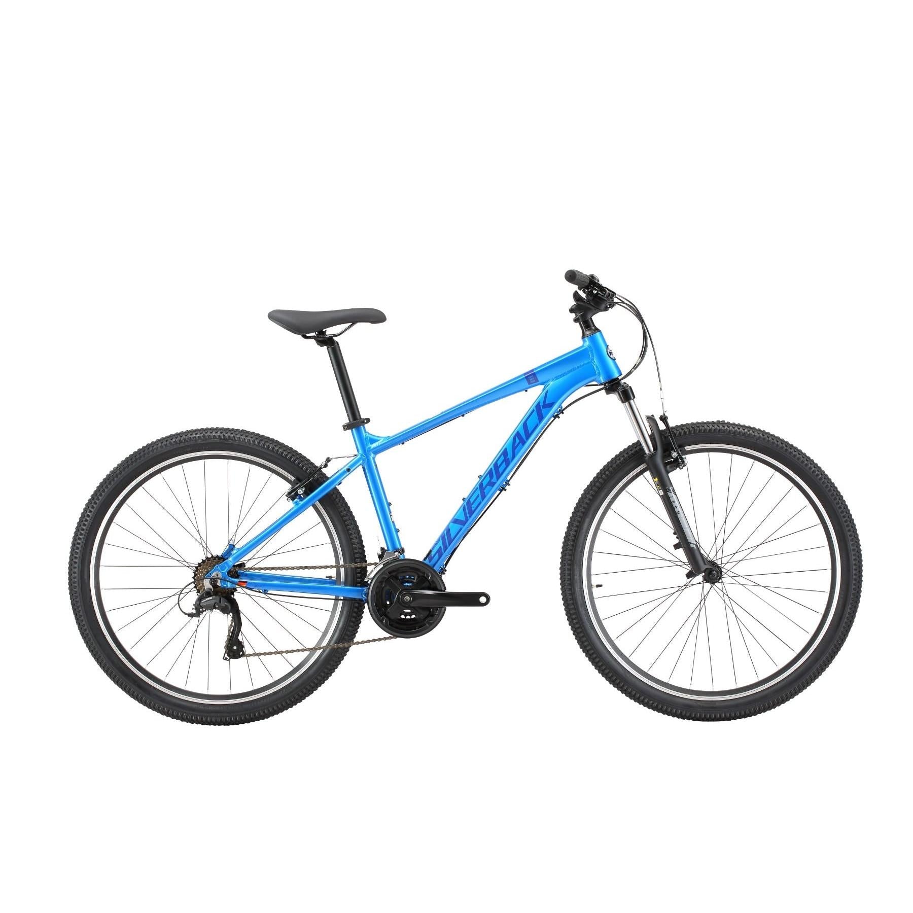 Silverback Stride SE Hardtail Mountain Bike Sky Blue/Dark Blue