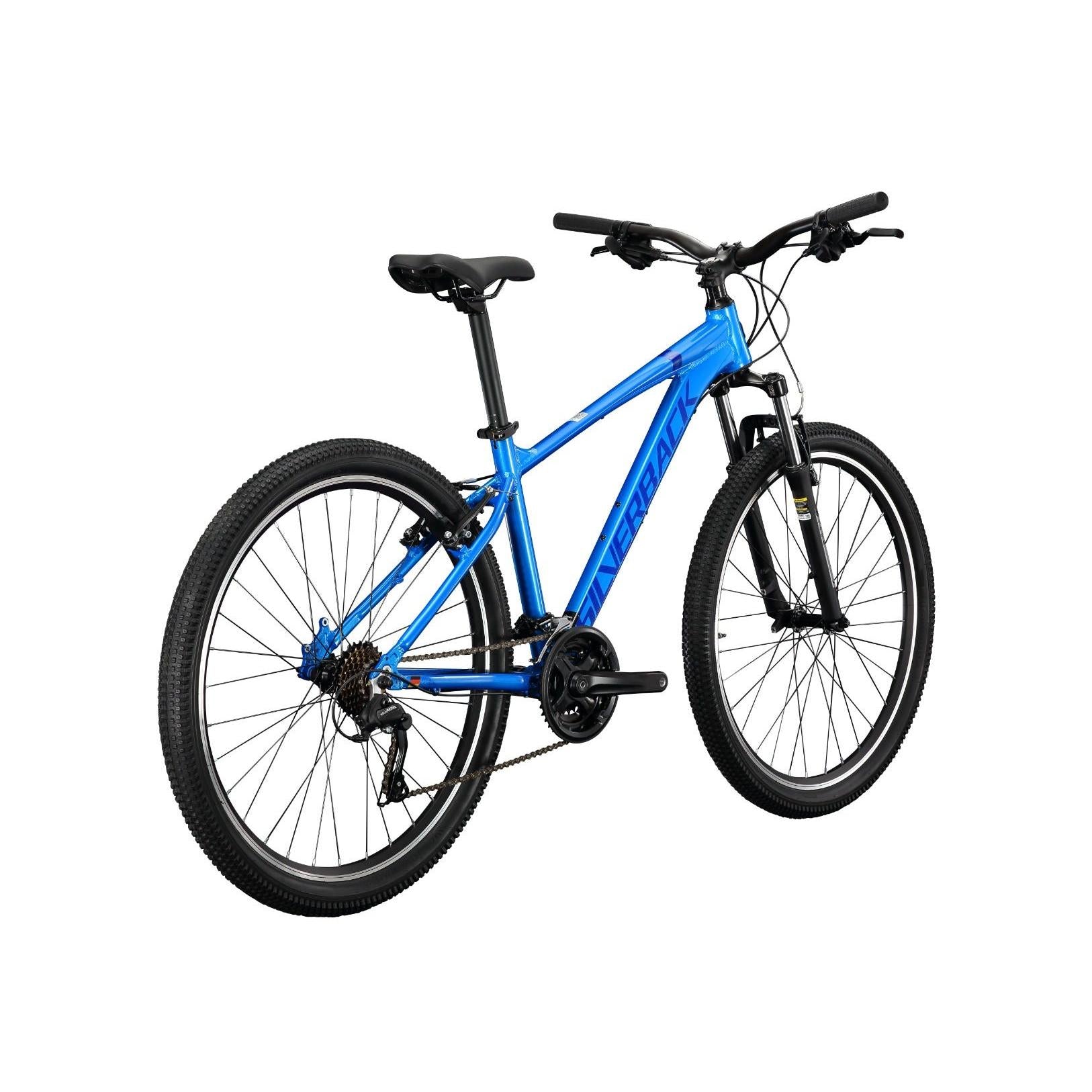 Silverback Stride SE Hardtail Mountain Bike Sky Blue/Dark Blue