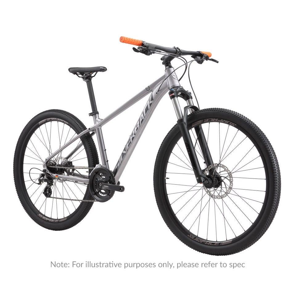 Silverback Stride HD 27.5'' Hardtail Mountain Bike Moondust Black