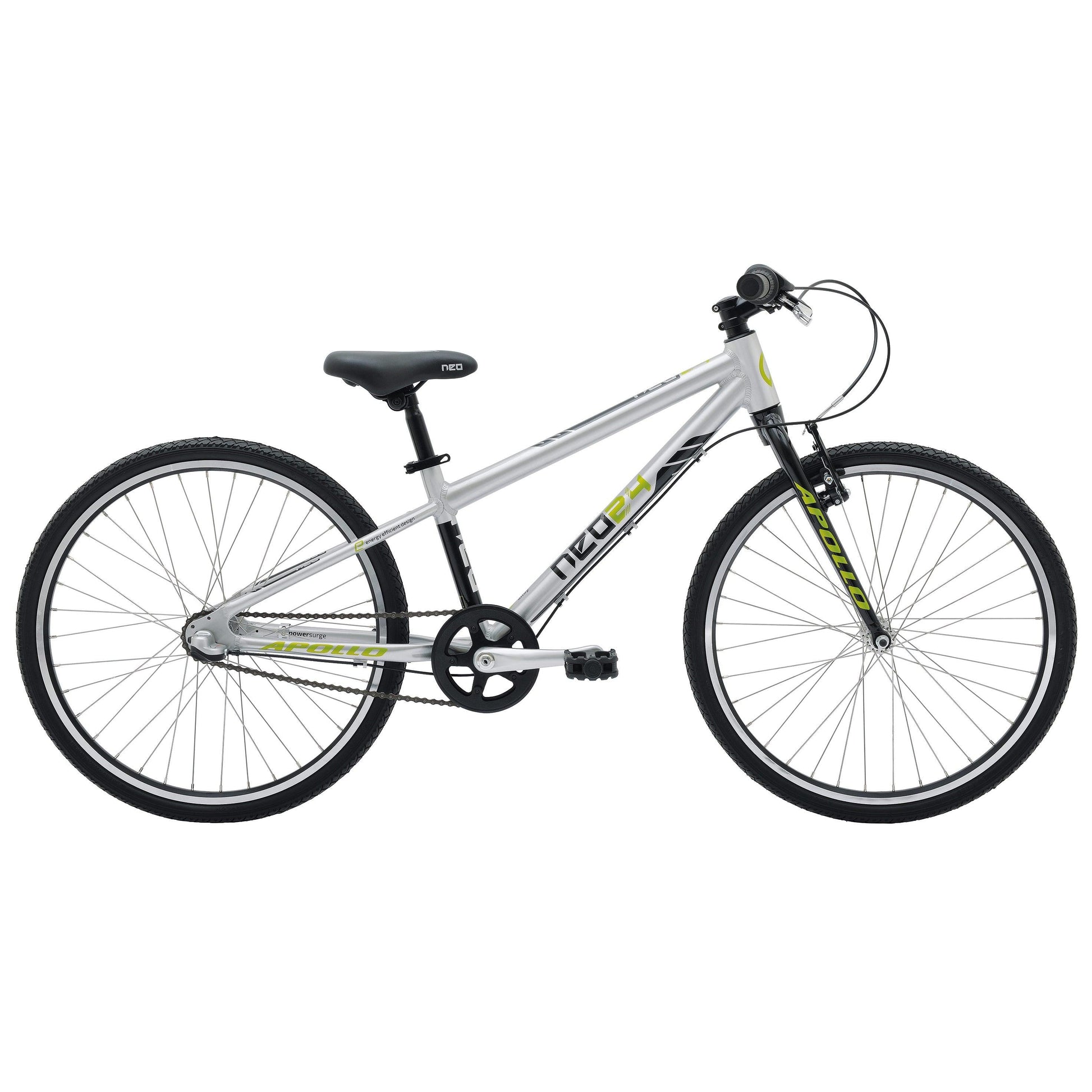 NEO 3I Kids 24" Bike Black Lime