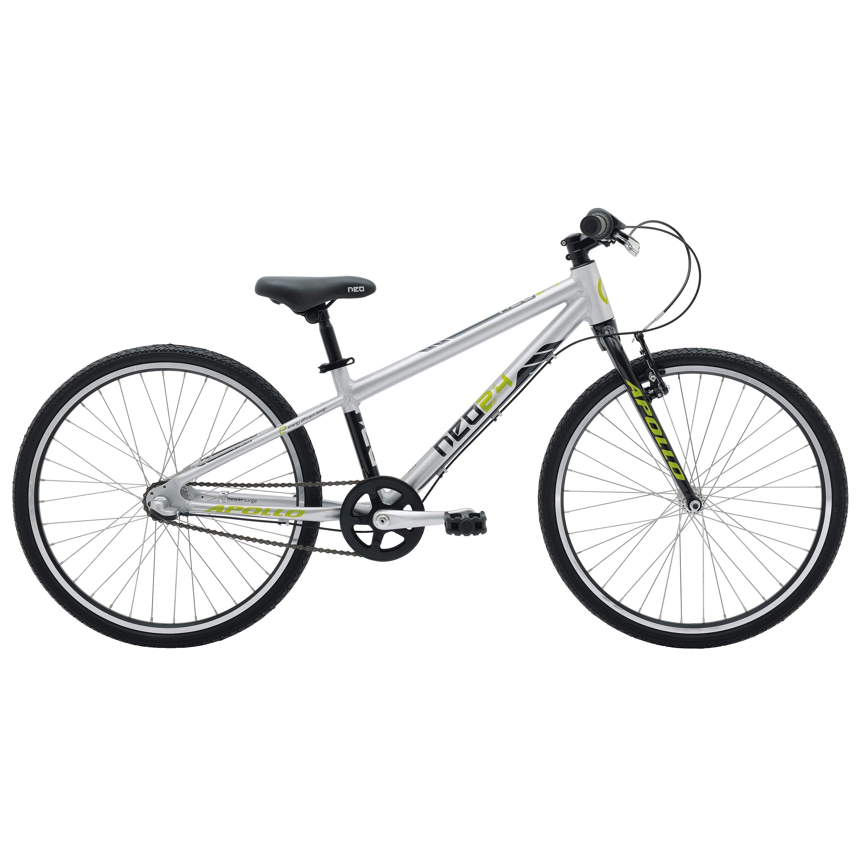 NEO 3I Kids 24" Bike Black Lime