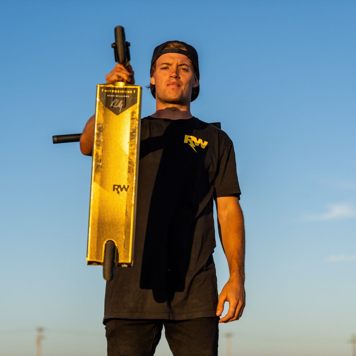 Nitro Circus Kids Ryan Williams Replica Scooter Gold