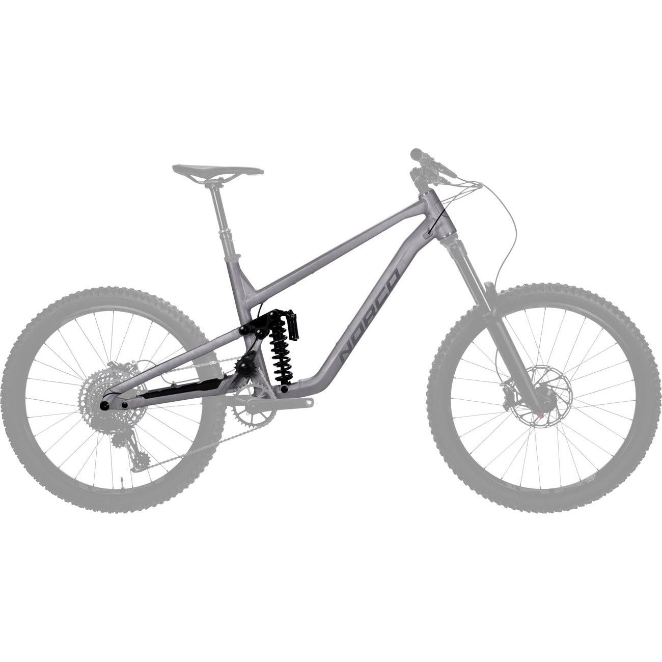 Norco Shore A Mountain Bike Frame Raw/Polished