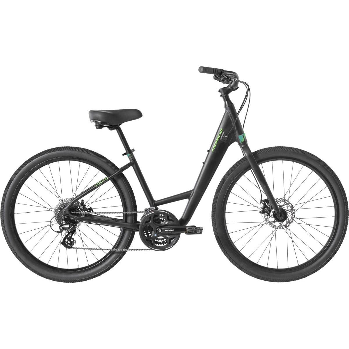 Norco Scene 2 Hybrid Bike Black/Teal