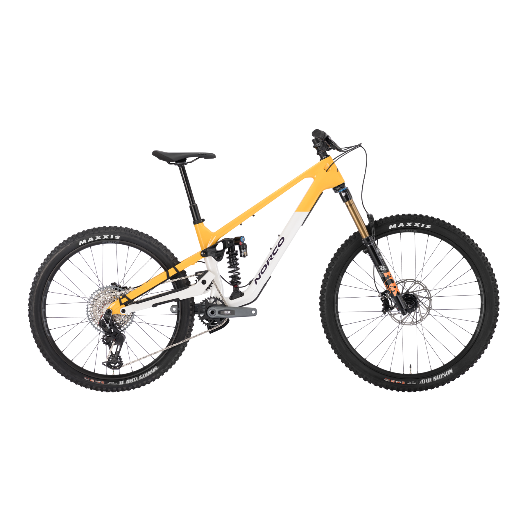Norco Sight C1 Dual Suspension Mountain Bike White/Yellow