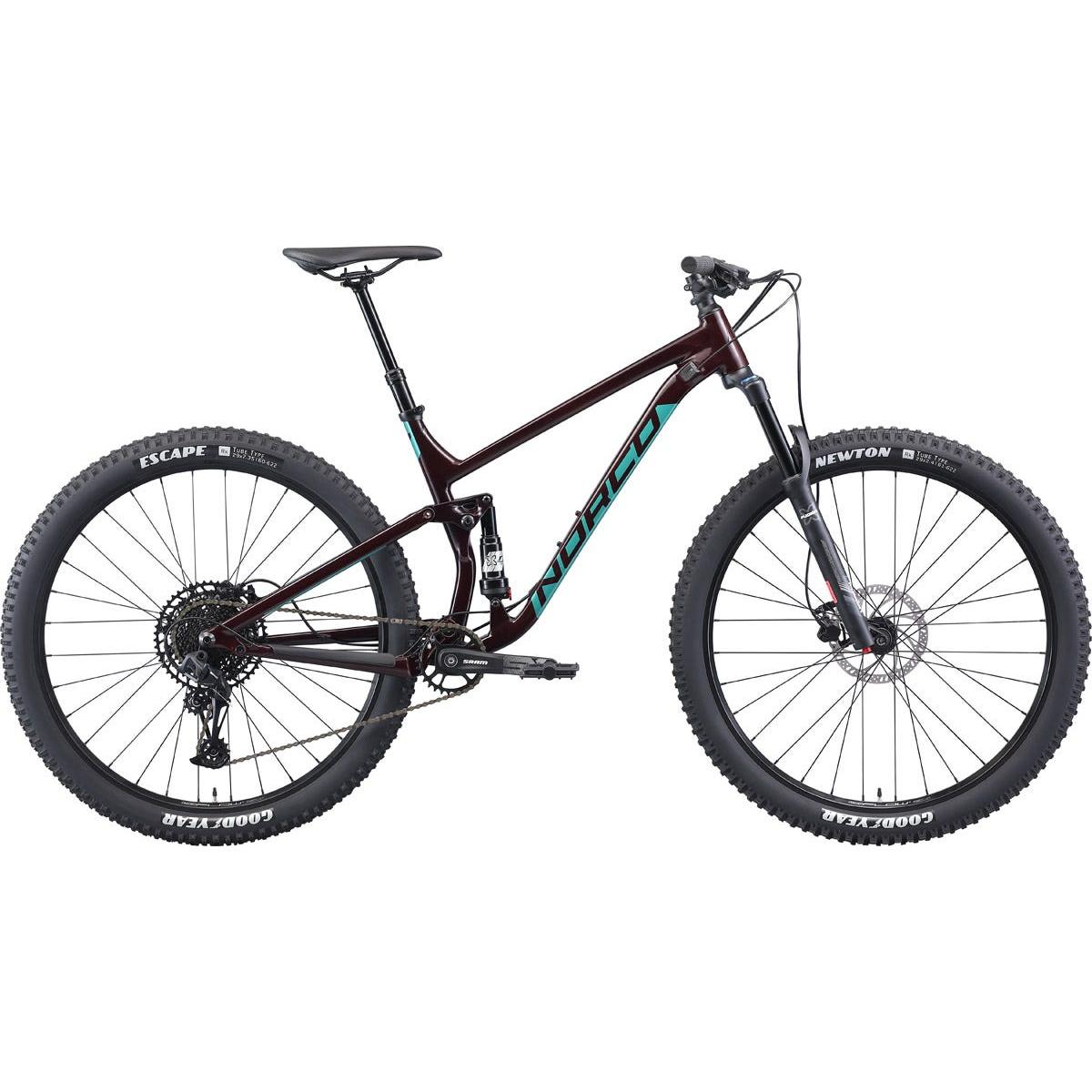 Norco Fluid FS 3 27 Mountain Bike Red/Jade