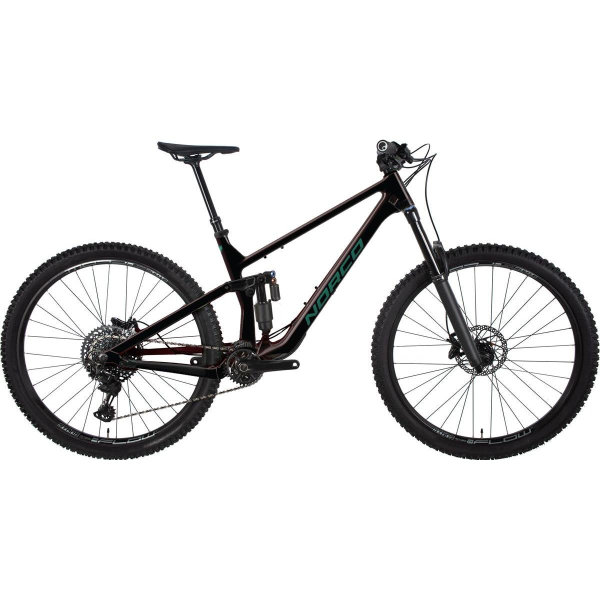 Norco Optic C2 SRAM Mountain Bike Red/Jade (2021)