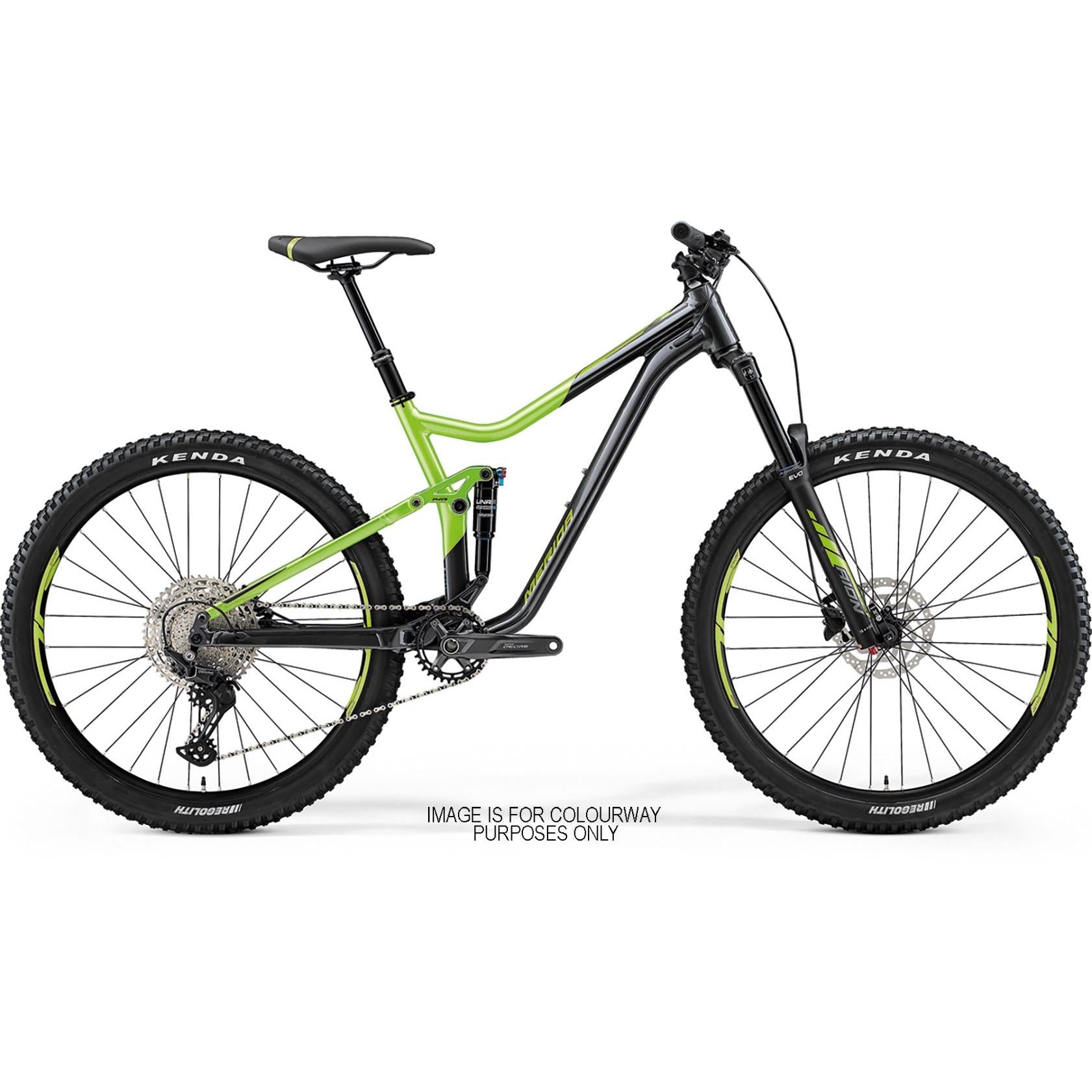 Merida One Forty 400 Mountain Bike Green/Anthracite