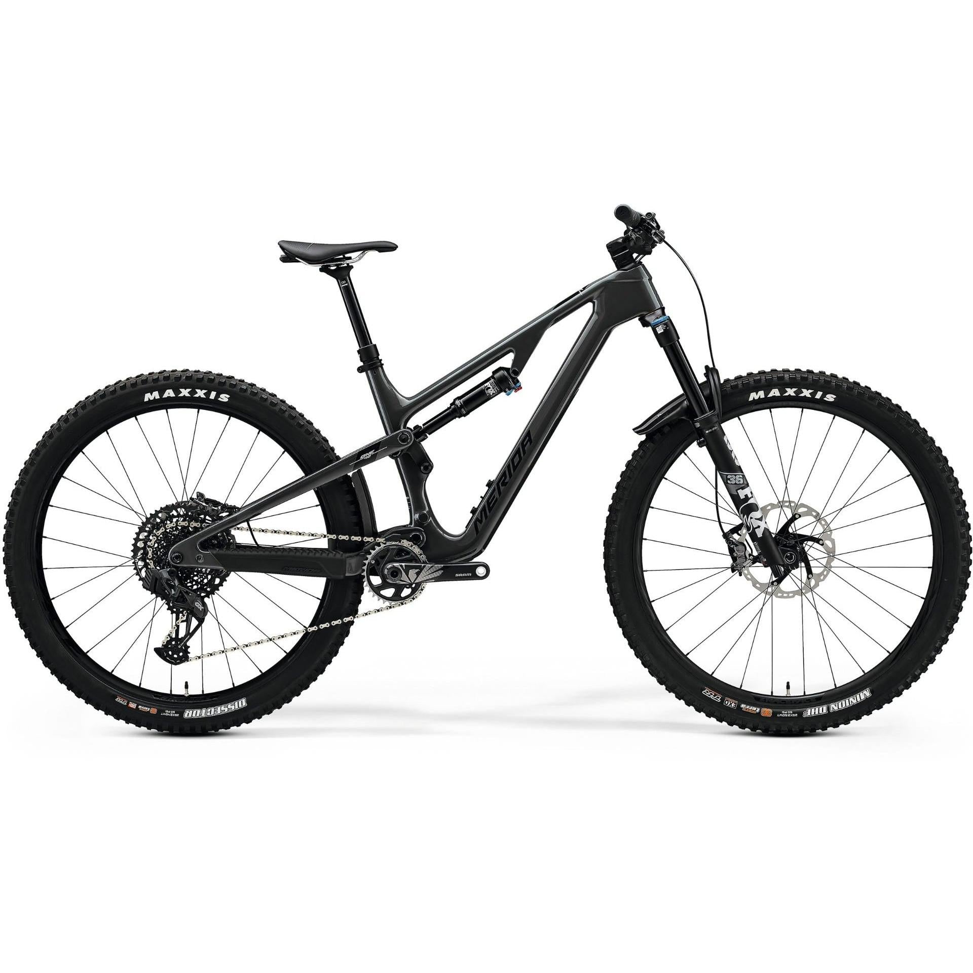 Merida One-Forty 8000 Dual Suspension Mountain Bike Grey/Black/Silver