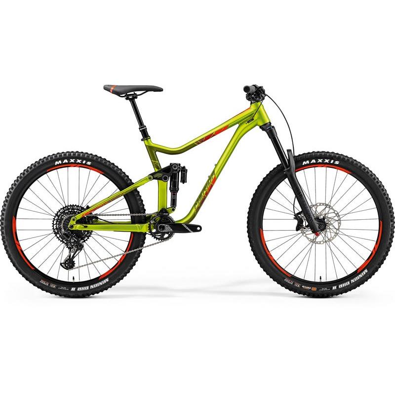 Merida One Sixty 600 Mountain Bike Silk Olive/Red