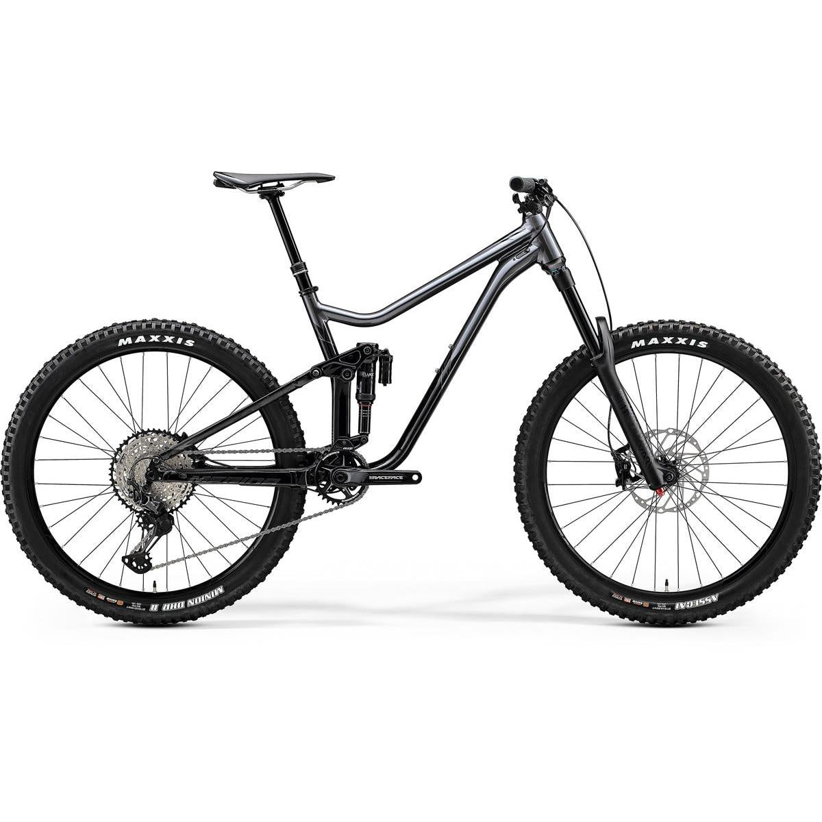 Merida One Sixty 700 Mountain Bike Glossy Anthracite/Black (2020)