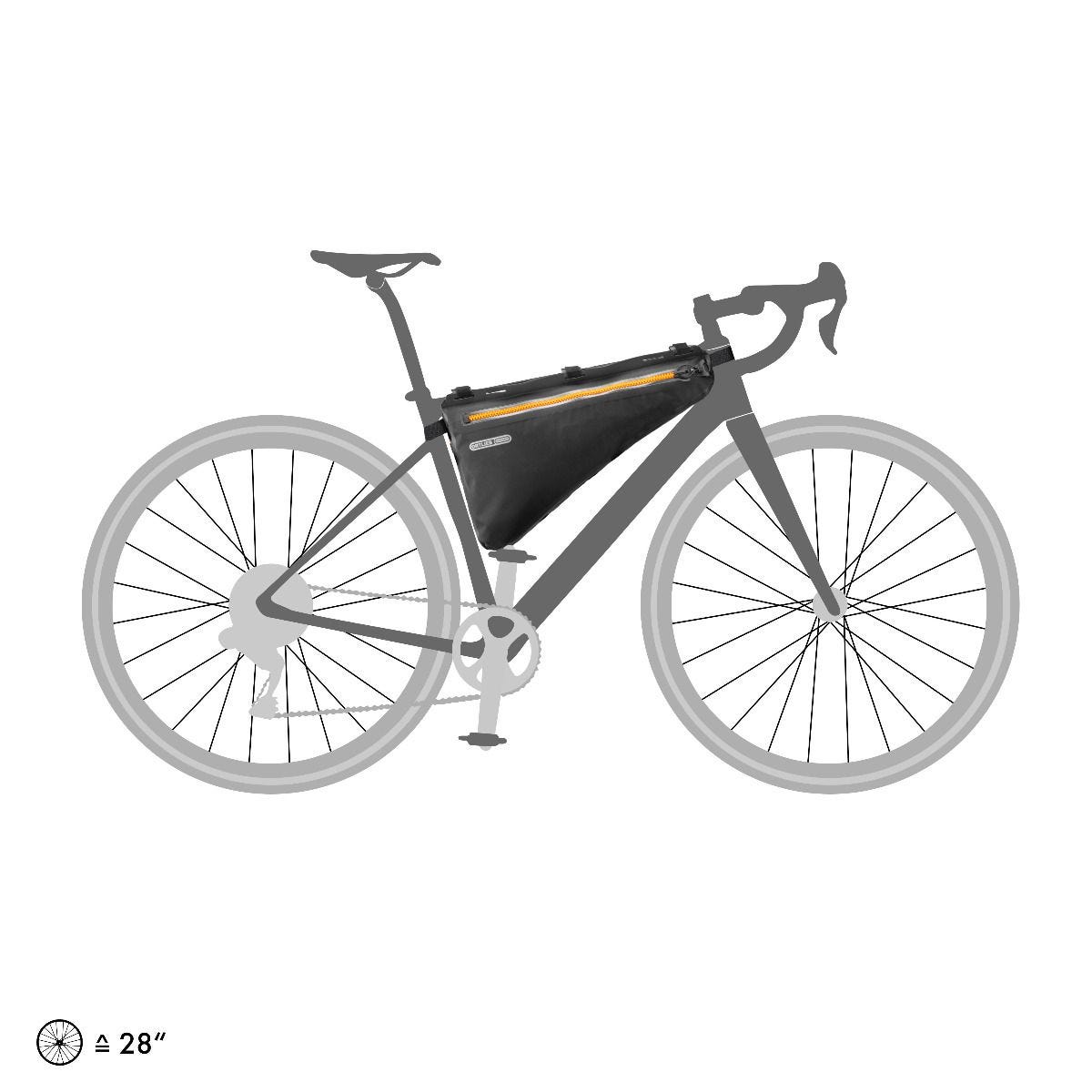 Ortlieb Waterproof Frame Pack 6L Black Matte