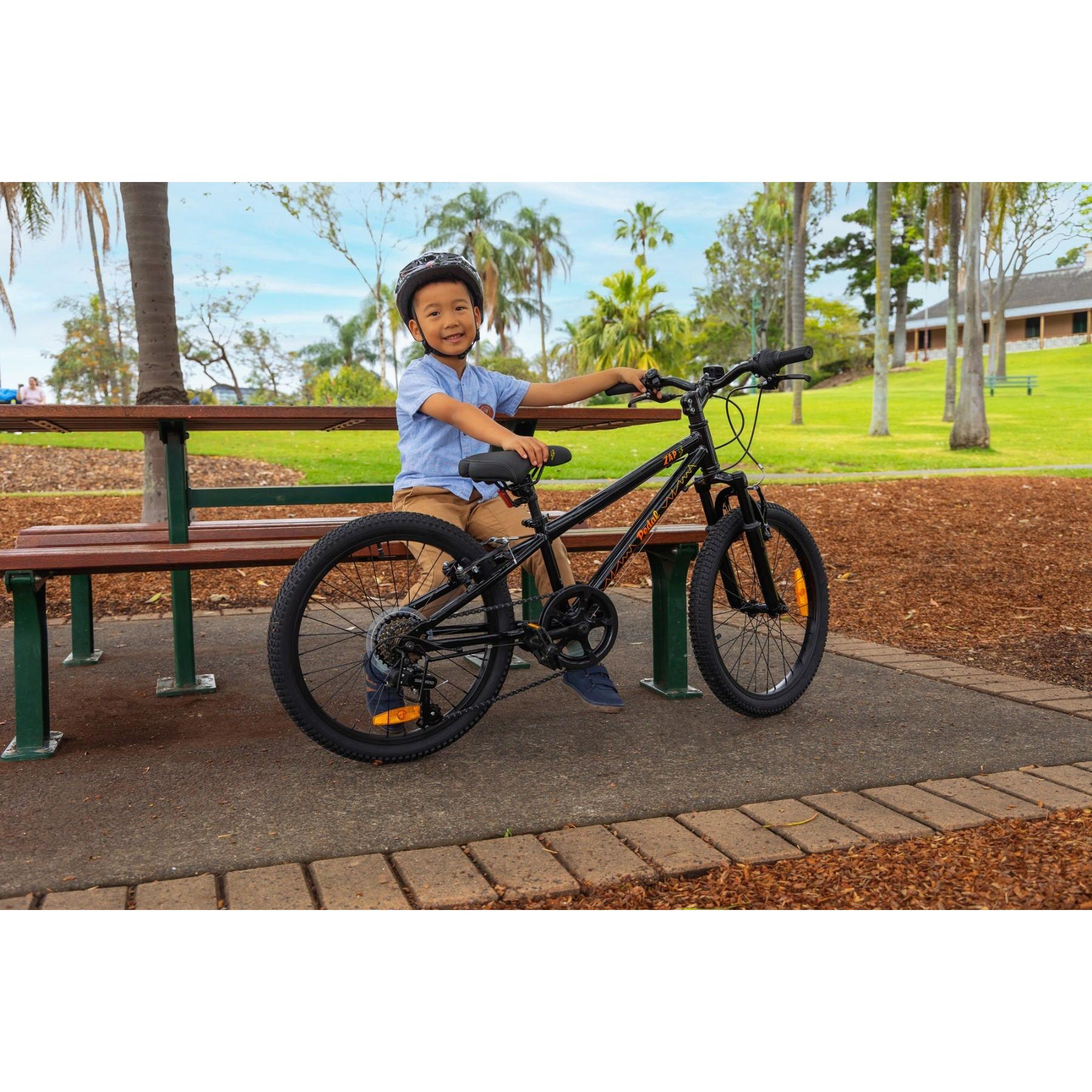 Pedal Zap 20'' Kids Bike Black/Yellow