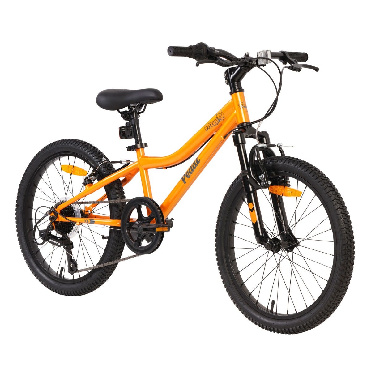 Pedal Spike 20'' Kids Bike Steel Orange