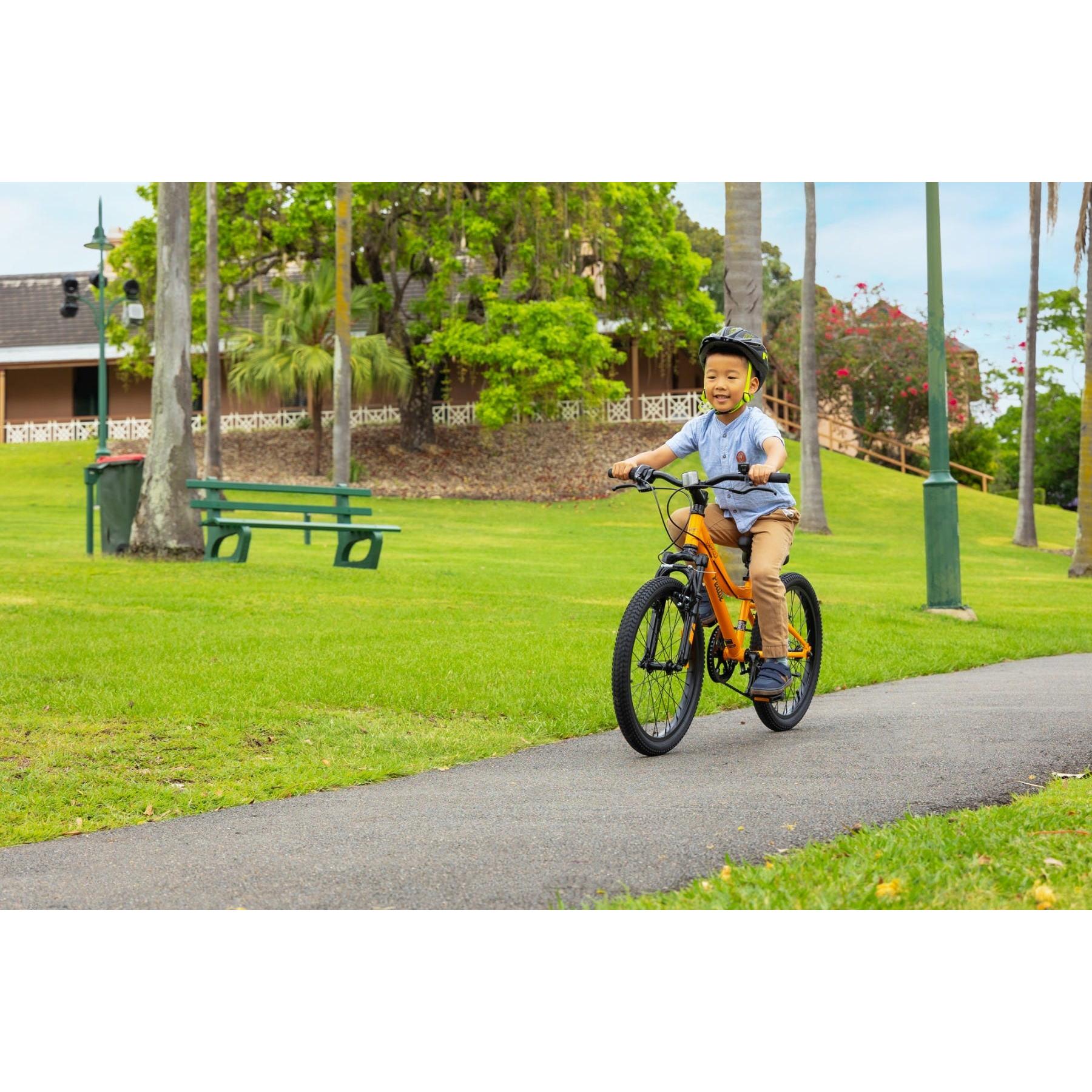 Pedal Spike 20'' Kids Bike Steel Orange