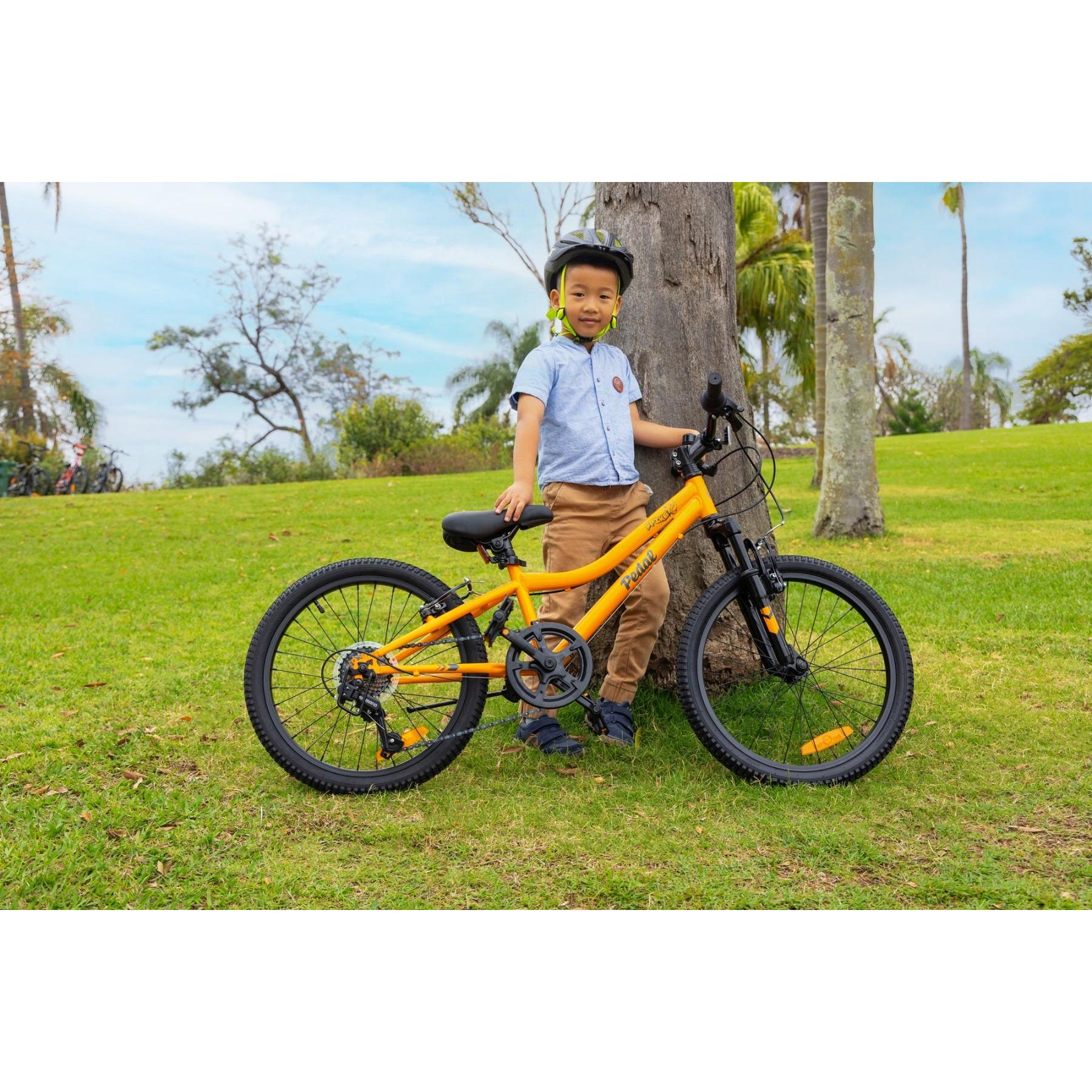 Pedal Spike 20'' Kids Bike Steel Orange