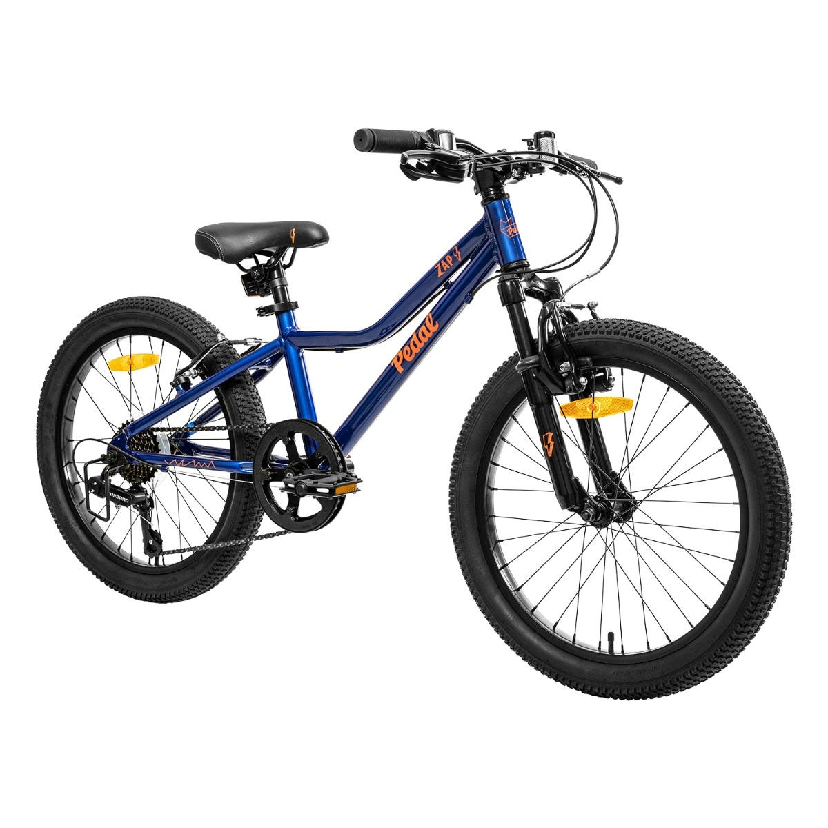 Pedal Zap 20'' Kids Bike Blue/Orange