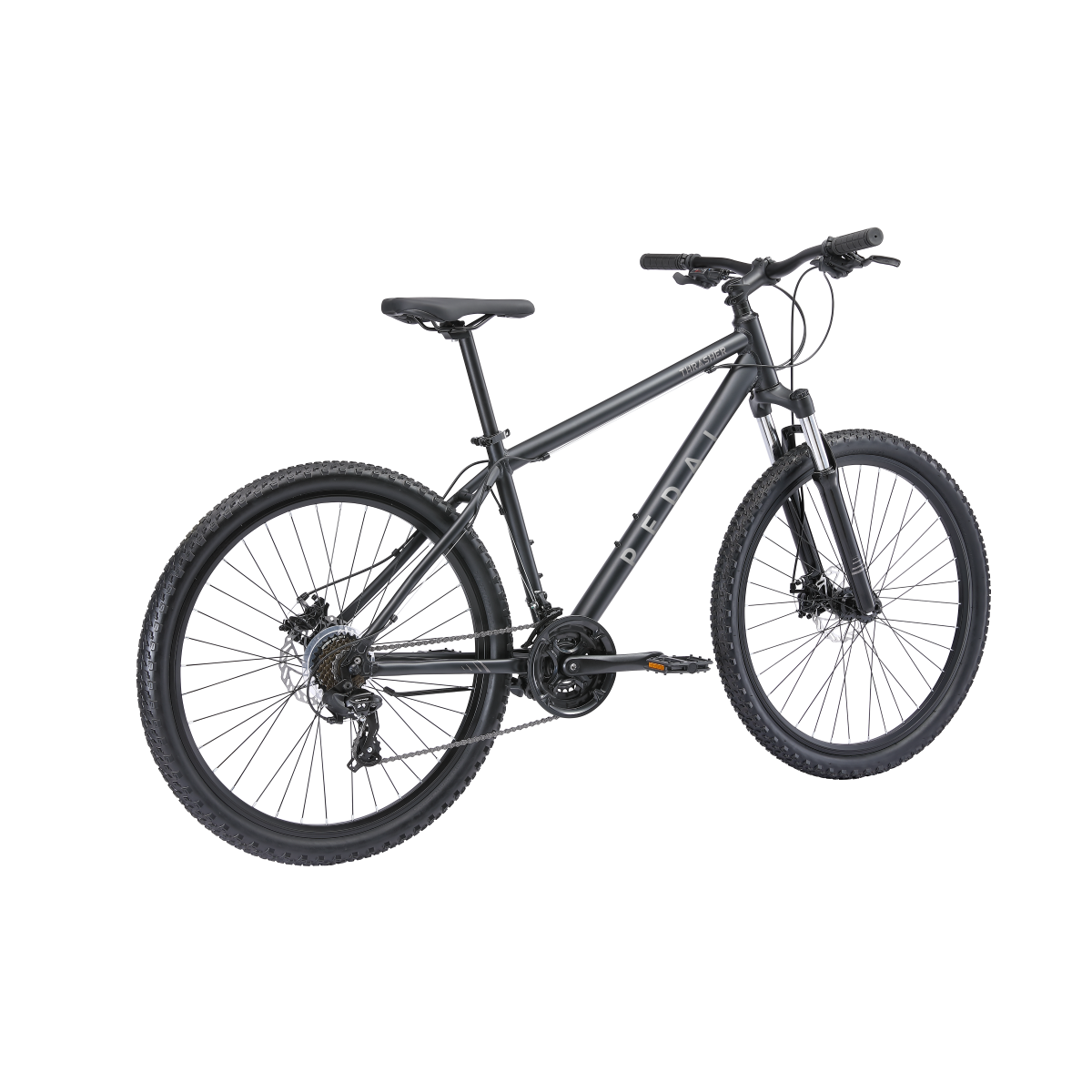 Pedal Thrasher 4 Hardtail Mountain Bike Black/Grey