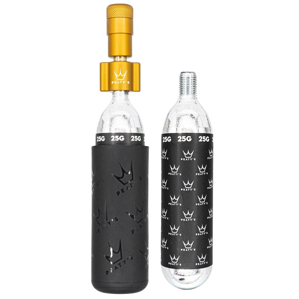 Peaty's Holeshot CO2 Inflator Kit MTB 25g Bourbon