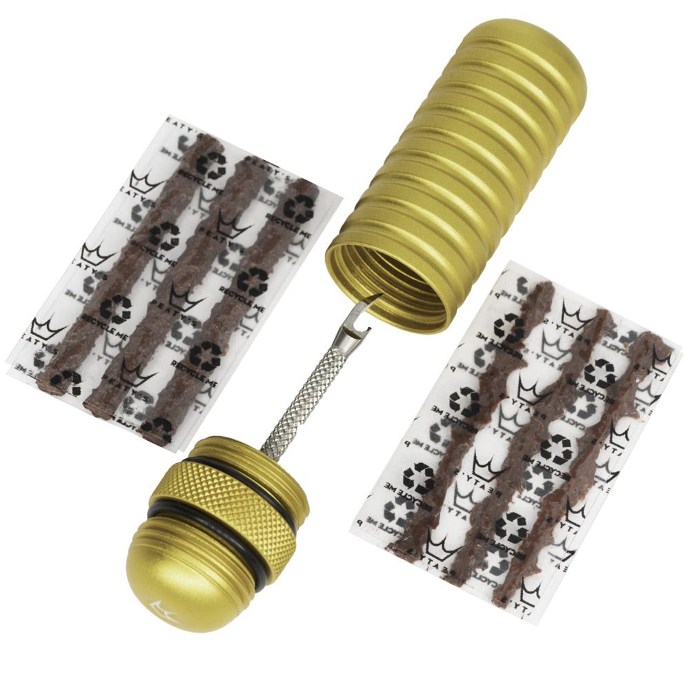 Peaty's Tubeless Holeshot Puncture Plugger Kit Gold