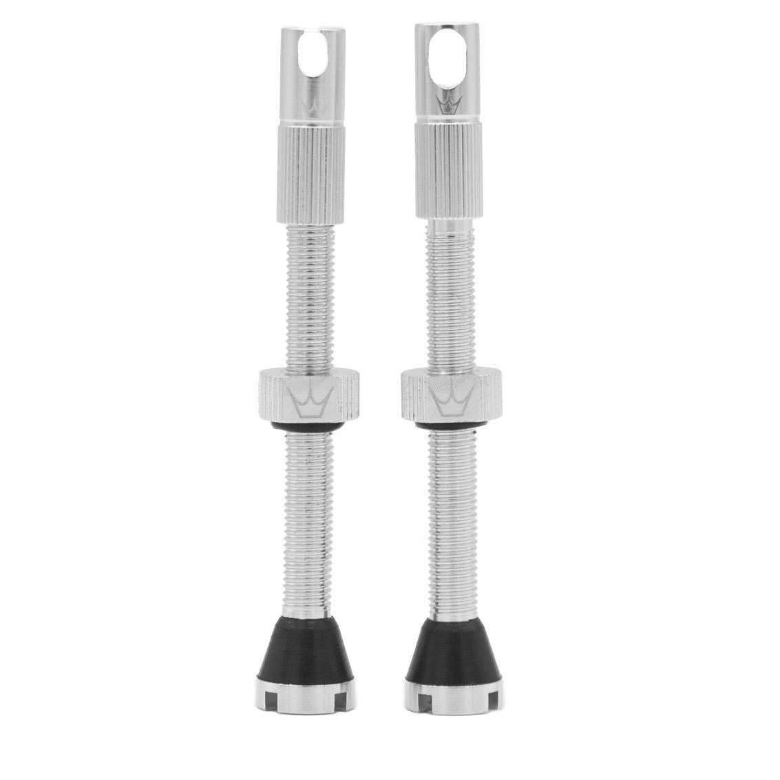 Peaty's x Chris King MK2 Tubeless Valves Silver 60mm