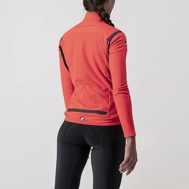 Castelli Perfetto Rosso Corsa Women's LS Jersey Pink
